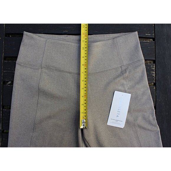 New w/Tags -Large - Athleta Delancey Herringbone Flare Pants - Beige Herringbone - Picture 6 of 12